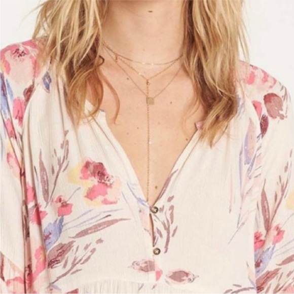 Billabong NWT Floral Dress - Picture 2 of 9